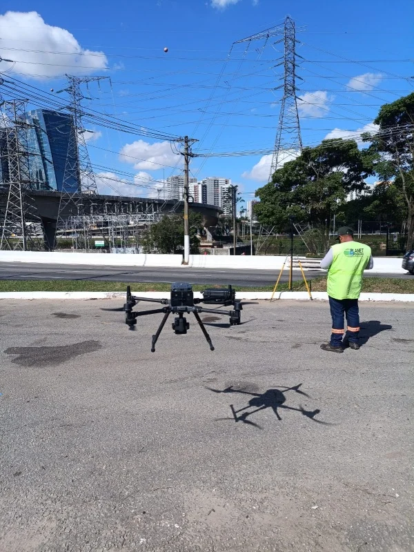 TOPOGRAFIA COM DRONE