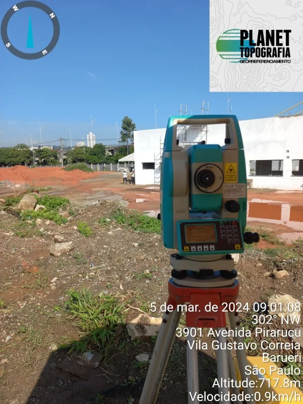 ACOMPANHAMENTO TOPOGRÁFICO DE OBRAS